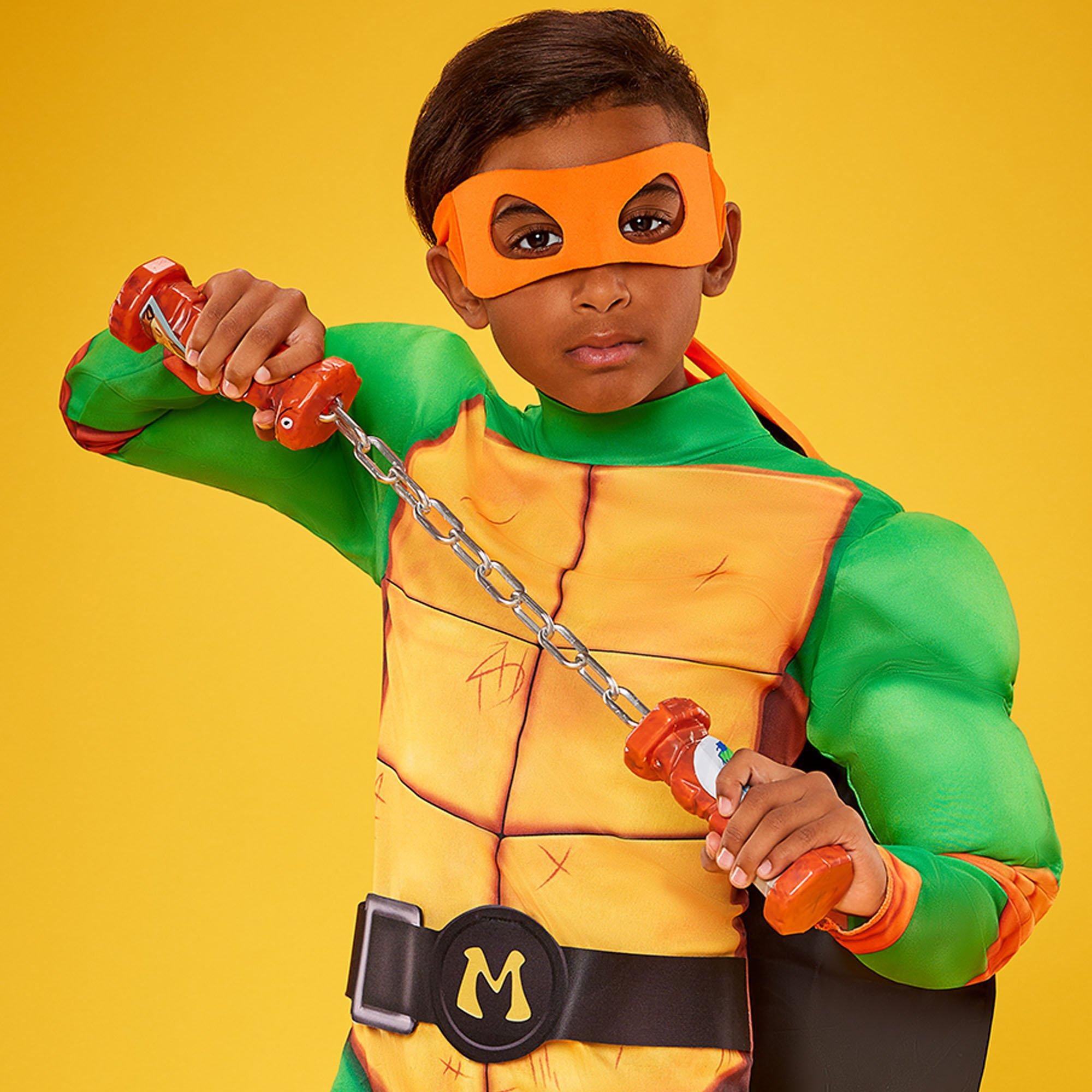 Michelangelo Plastic Nunchucks - Teenage Mutant Ninja Turtles - Image 2