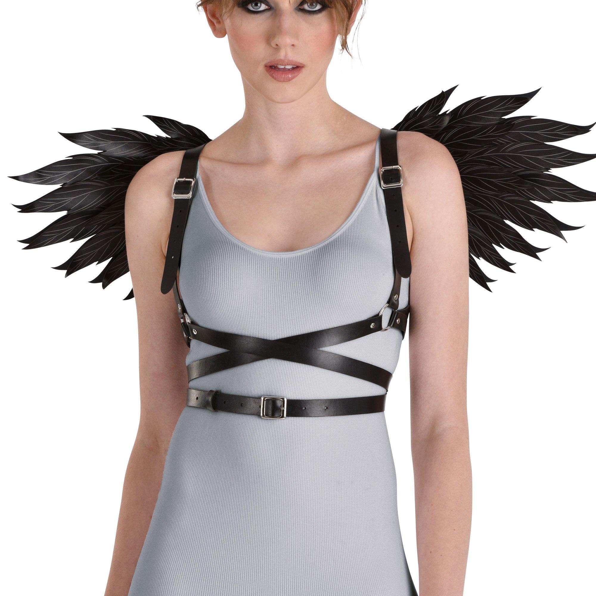 Adult Black Club Wing Harness - Image 4