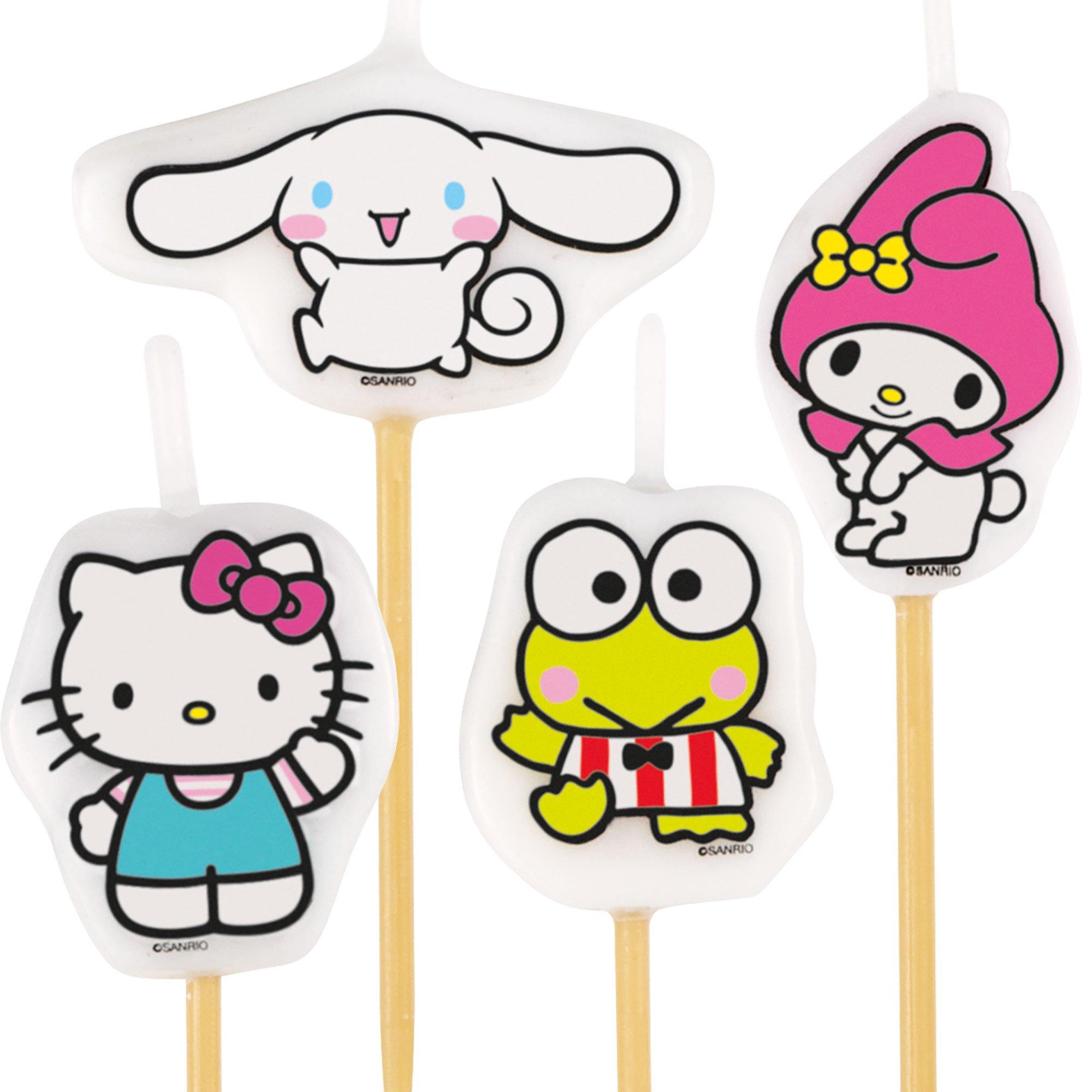 Hello Kitty and Friends Candle Pick Set. 4pc - Sanrio - Image 4