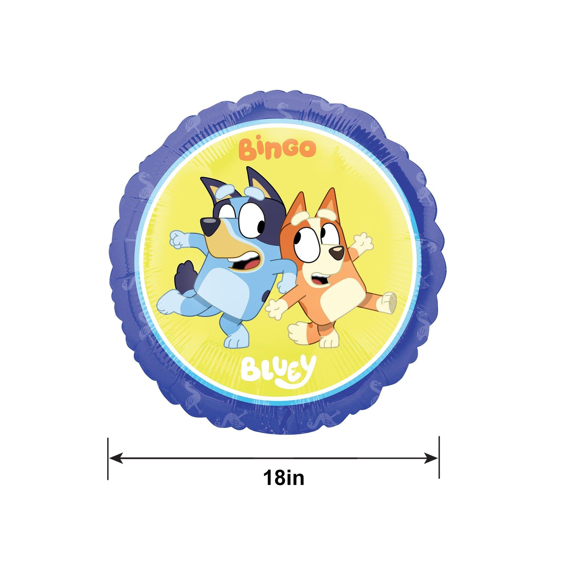 Bluey & Bingo Foil Balloon. 18in - Image 5