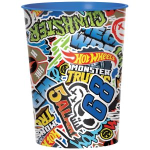 Hot Wheels Monster Trucks Favor Cup. 16oz
