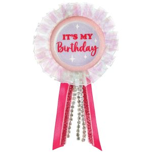 Glam Birthday Girl Badge