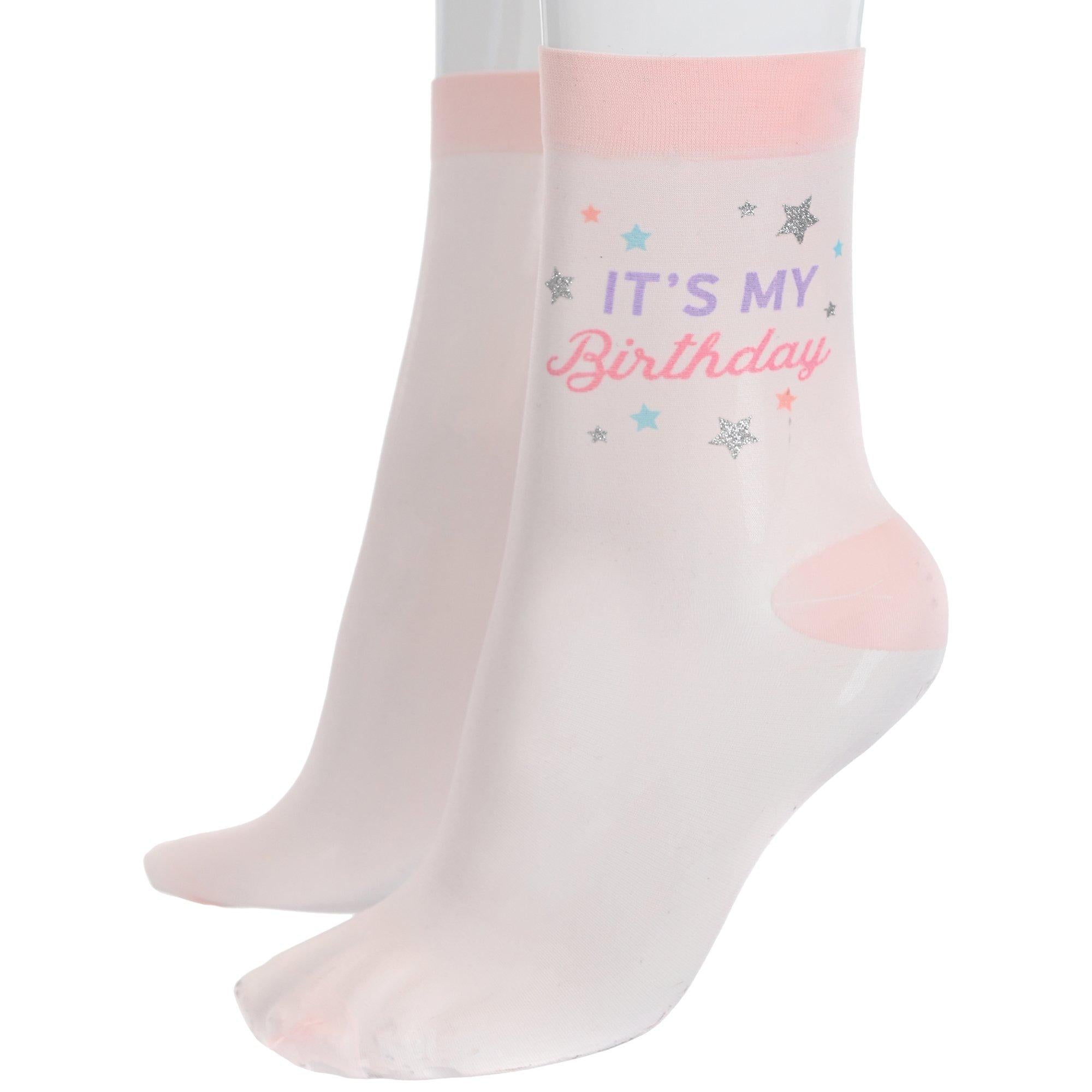 It's My Birthday Girl Pair of Socks