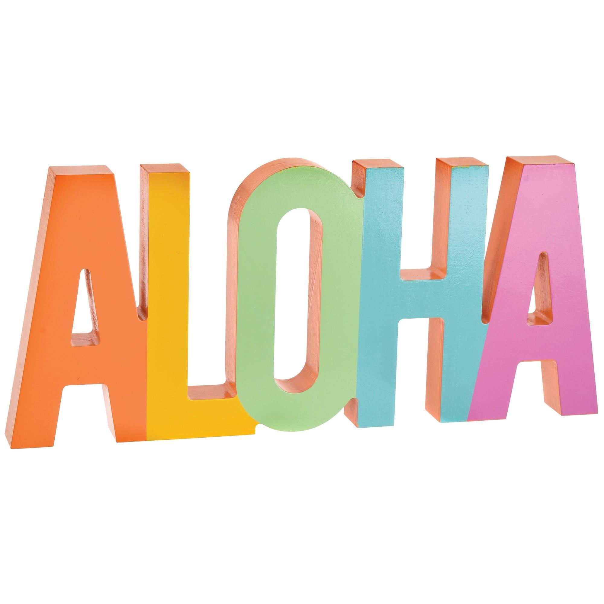 Summer Dream ALOHA Tabletop Sign - Image 2