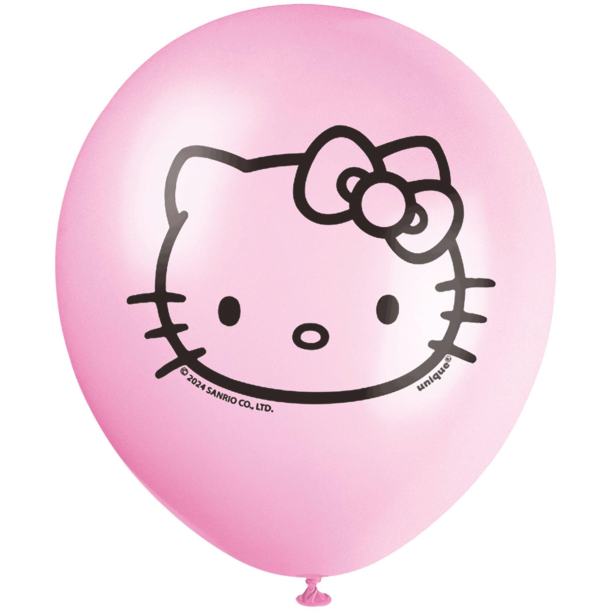 8ct. 12in Hello Kitty Latex Balloons - Sanrio - Image 5