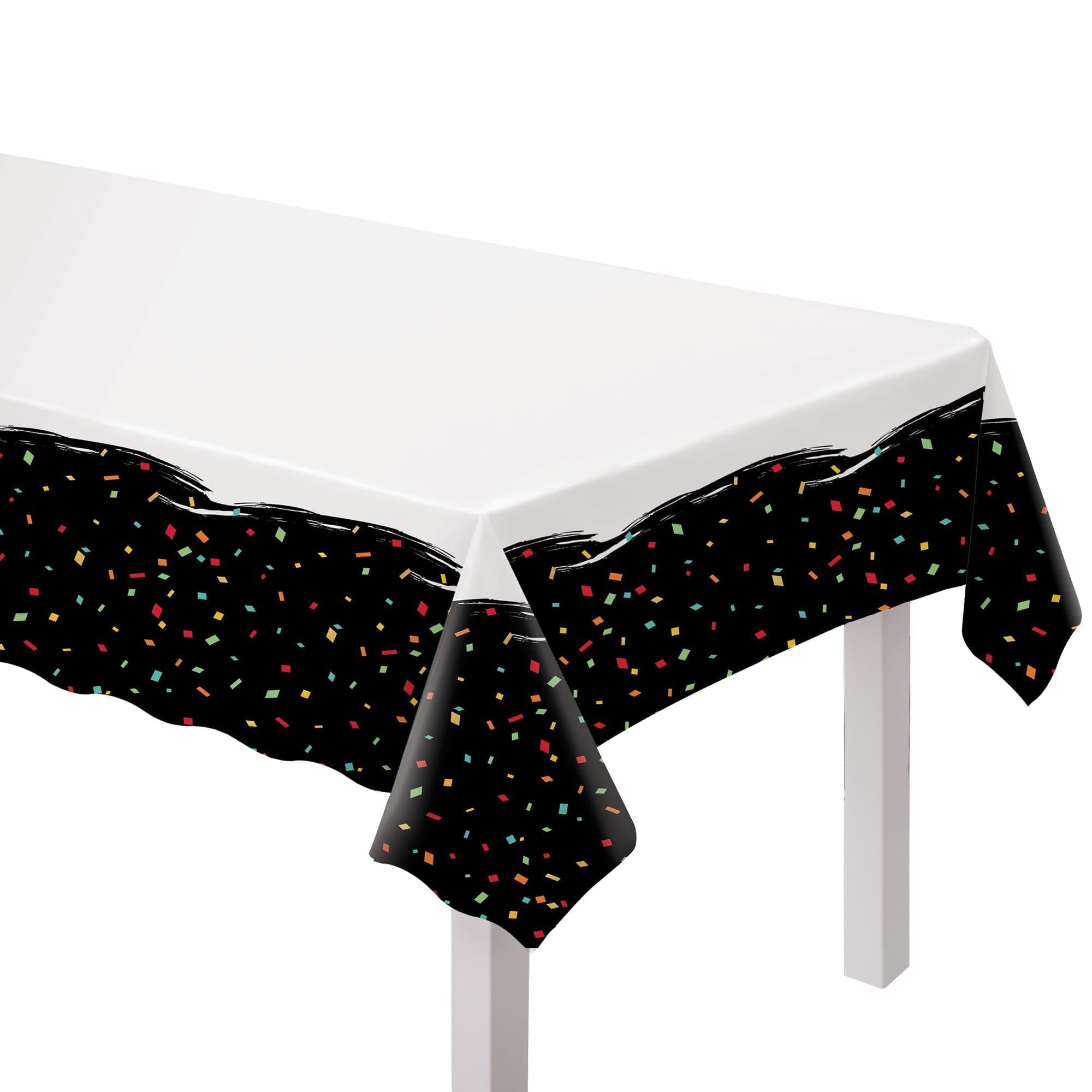 Retired Plastic Table Cover. 54in x 102in