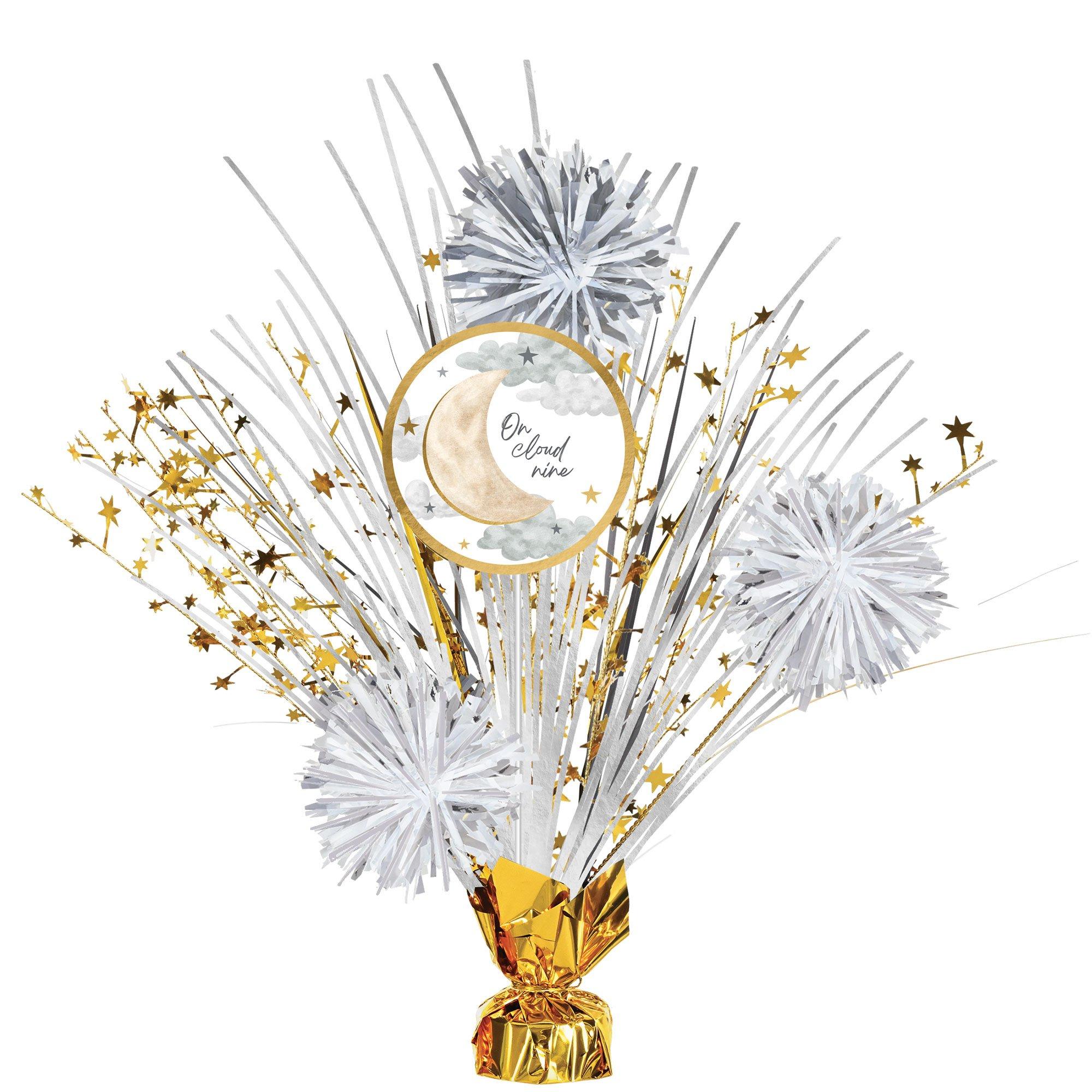 Over the Moon Baby Shower Spray Centerpiece. 18in - Image 2
