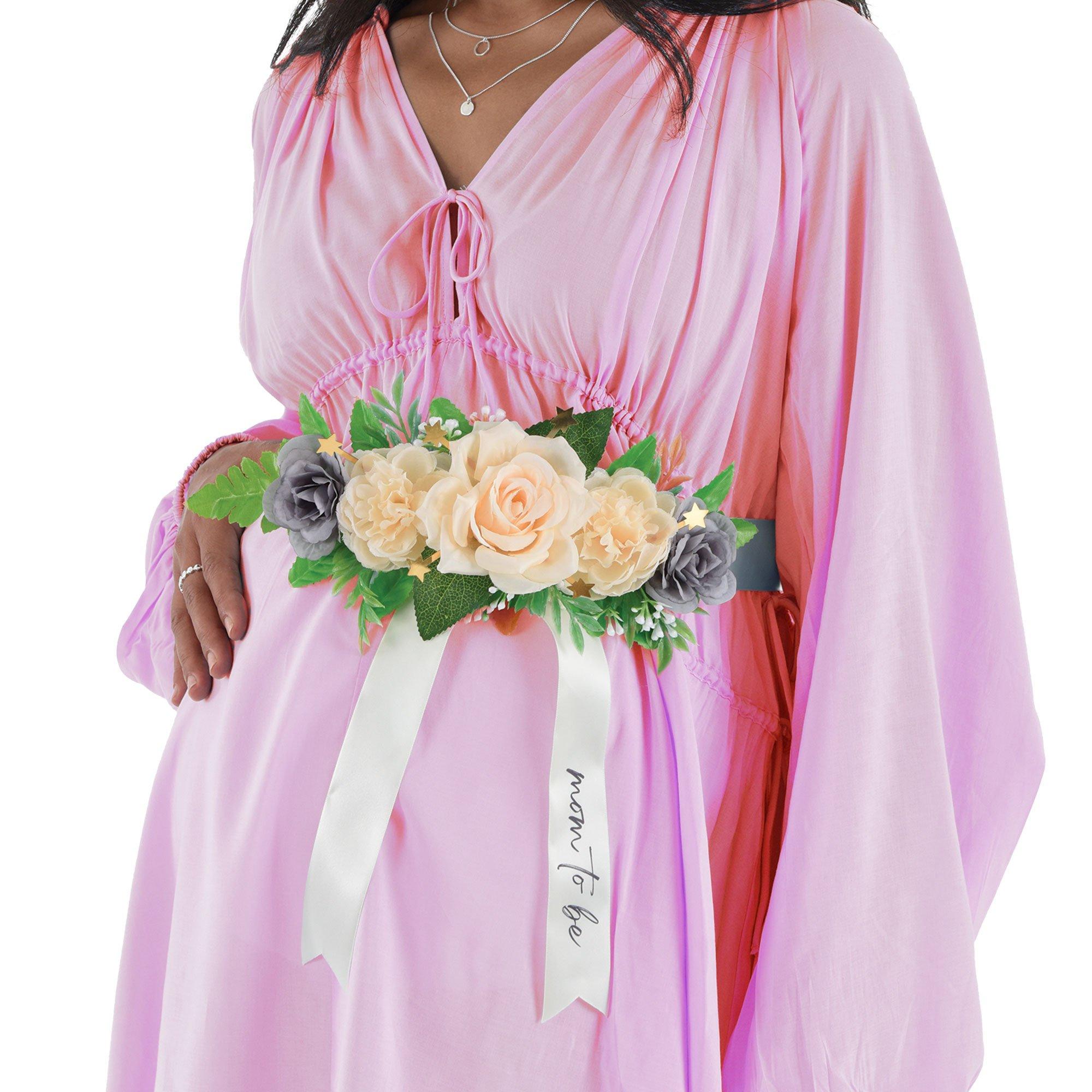 Over the Moon Mom-to-Be Baby Shower Belly Sash. 6ft - Image 3