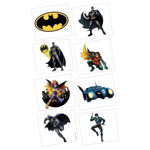 Batman Gotham Tattoos. 24ct