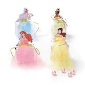Disney Princess Once Upon A Time Favor Boxes. 4ct