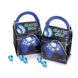 Game On Favor Box. 8ct