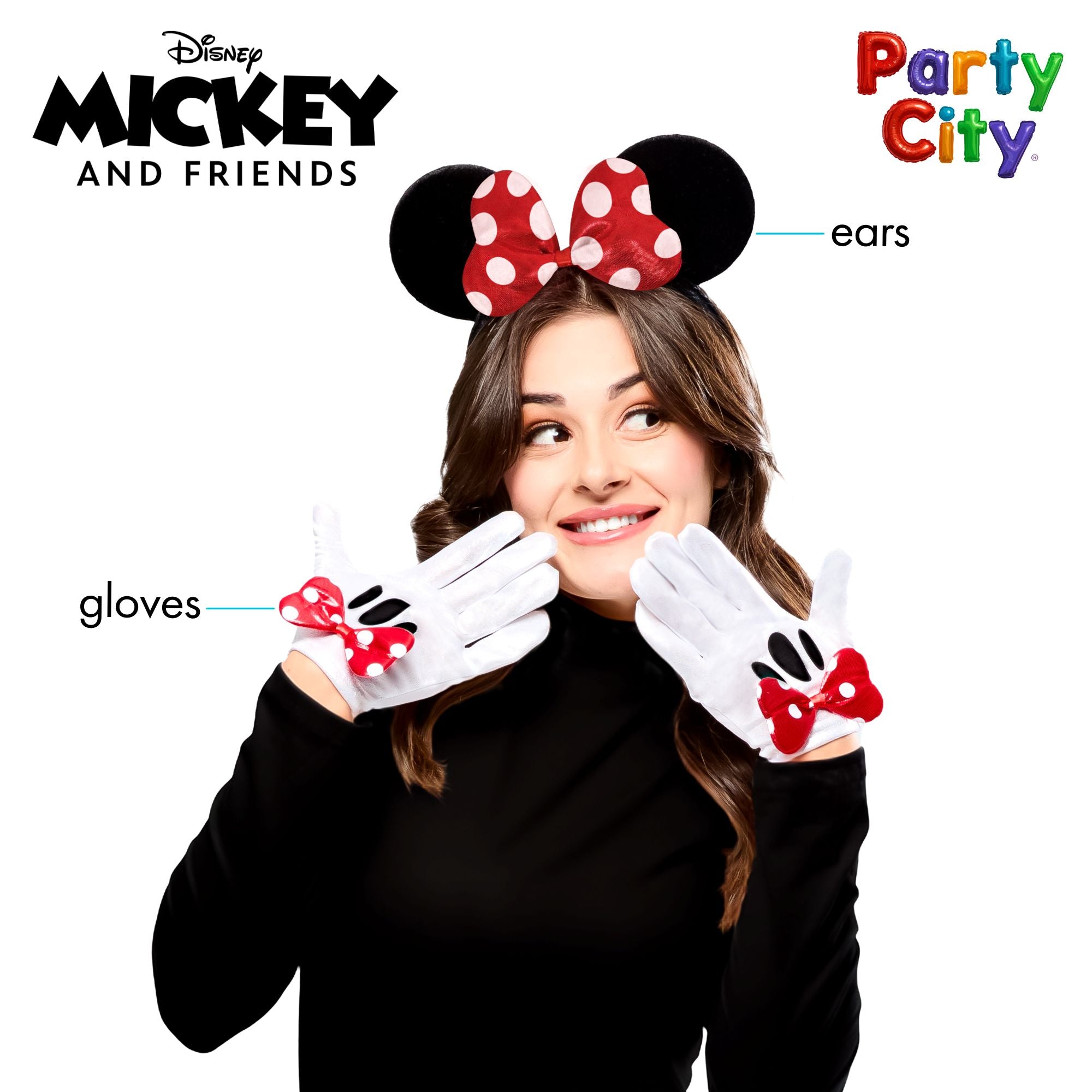 Disney Minnie Mouse Costume Accessory Kit for Adults - Image 7
