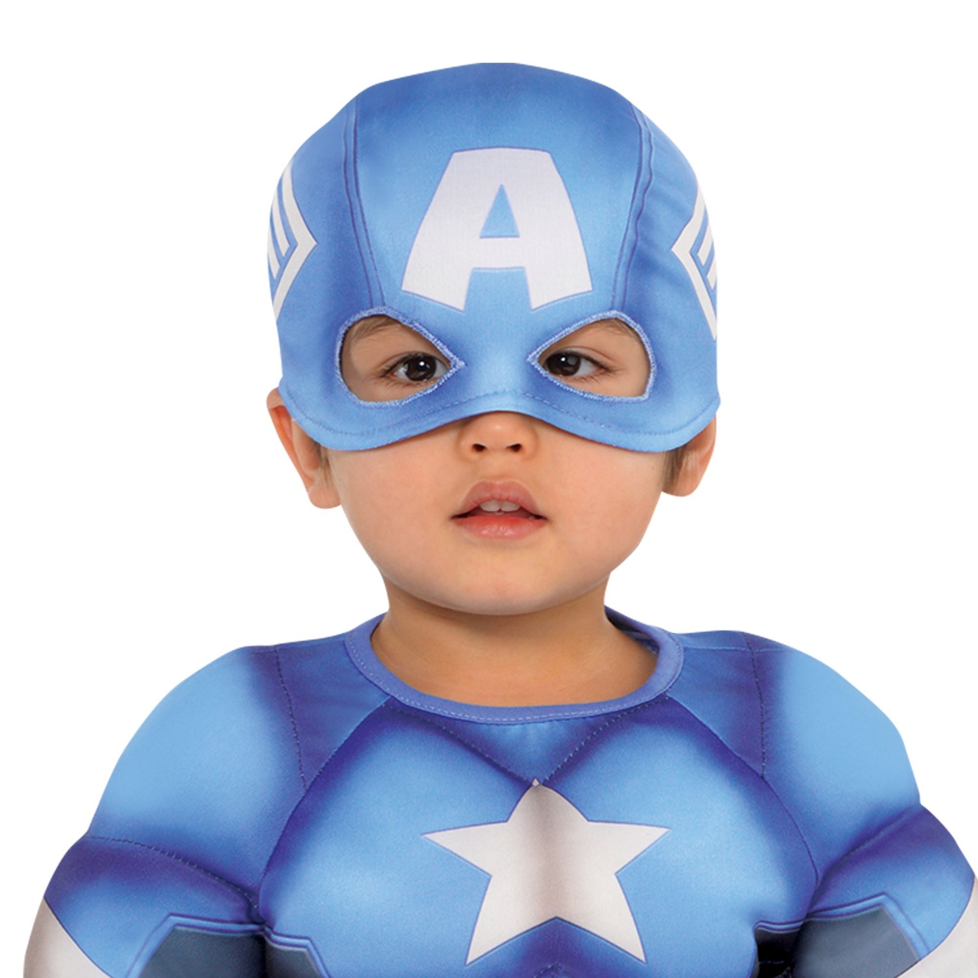 Marvel Captain America Deluxe Muscle Costume for Infants - Image 4