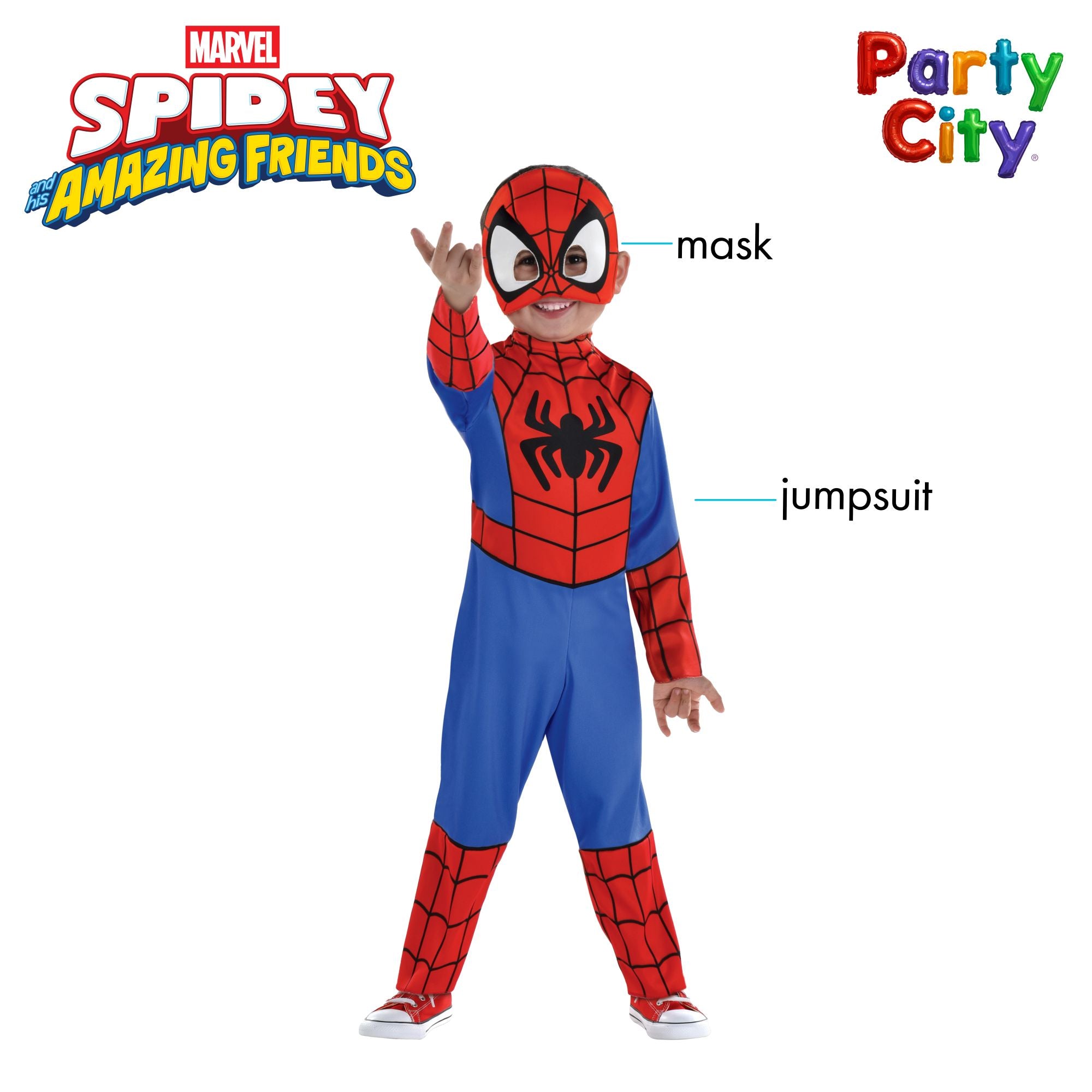 Marvel Spider-Man Costume for Toddlers - Image 6