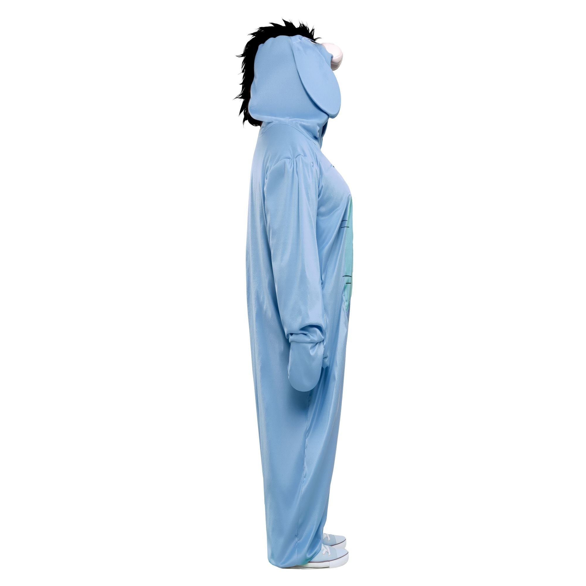 Disney Winnie the Pooh Eeyore Plus Size Zipster Costume for Adults - Image 3