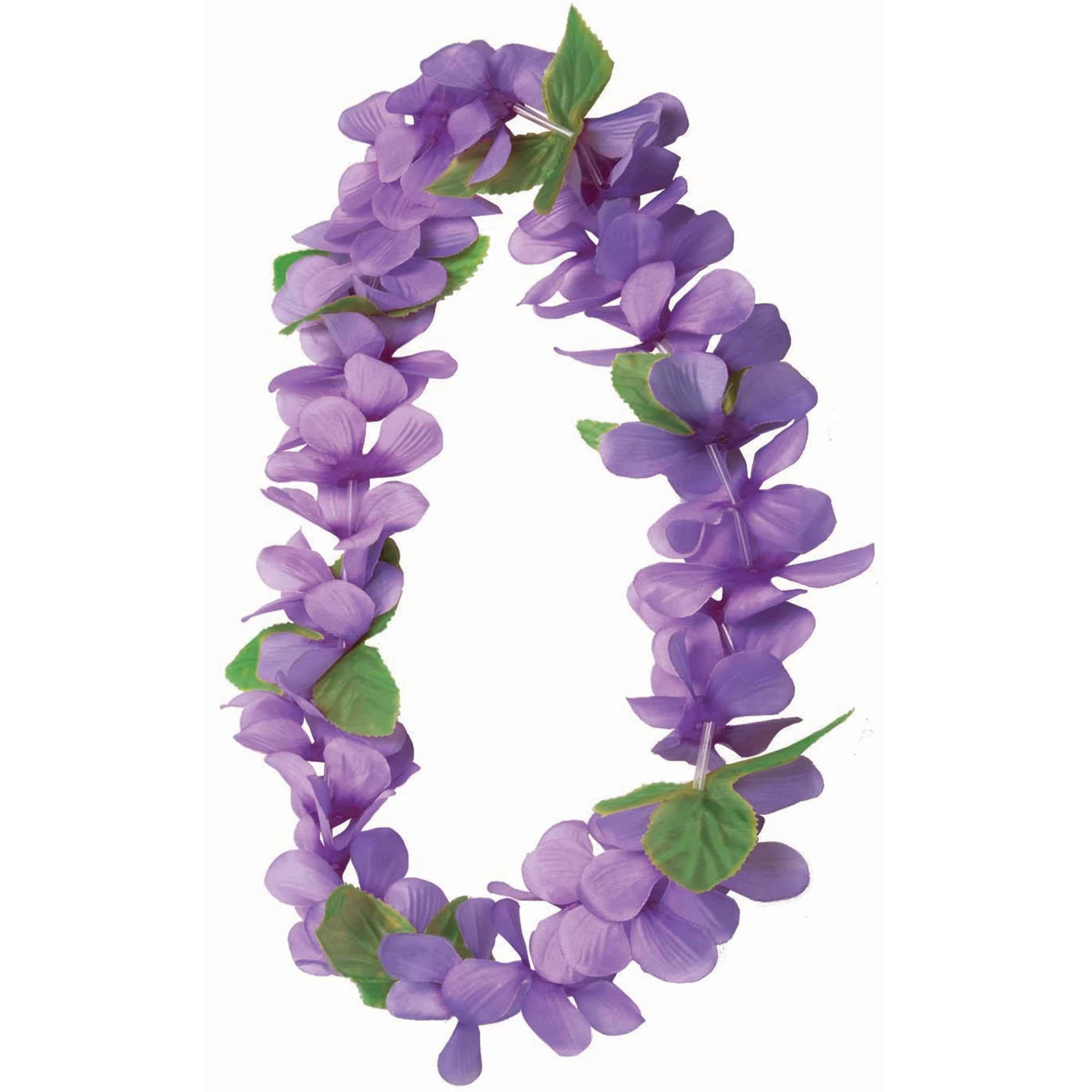 Pastel Floral Lei. Assorted Colors - Image 4