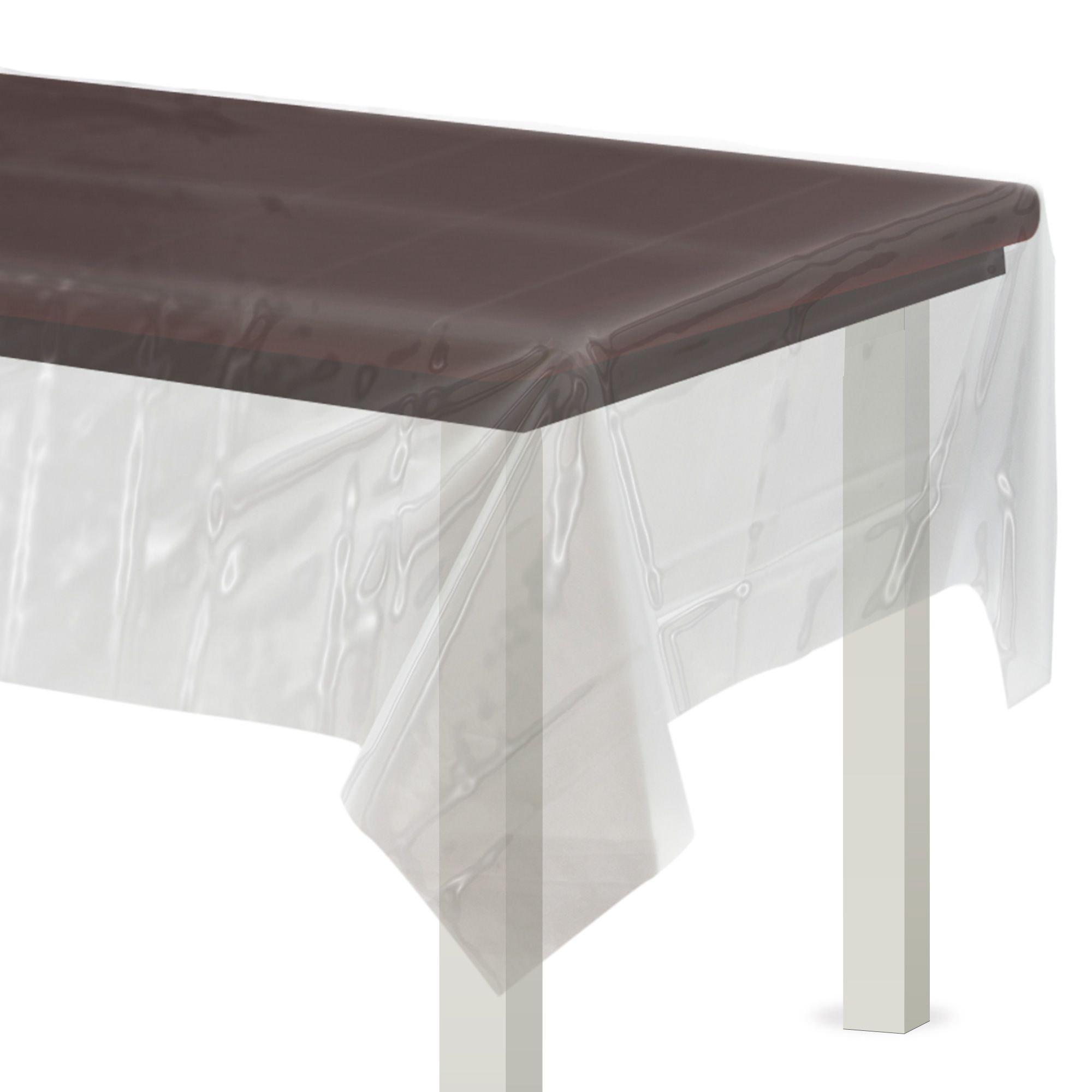 Plastic Table Cover. 54in x 108in. Assorted Colors - Image 9