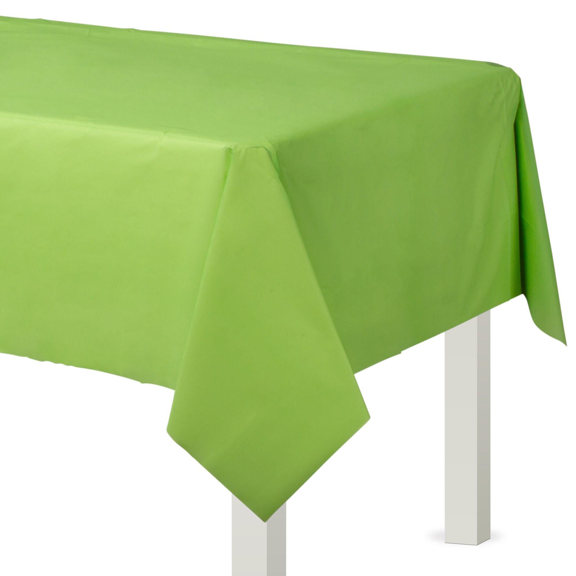 Plastic Table Cover. 54in x 108in. Assorted Colors - Image 16