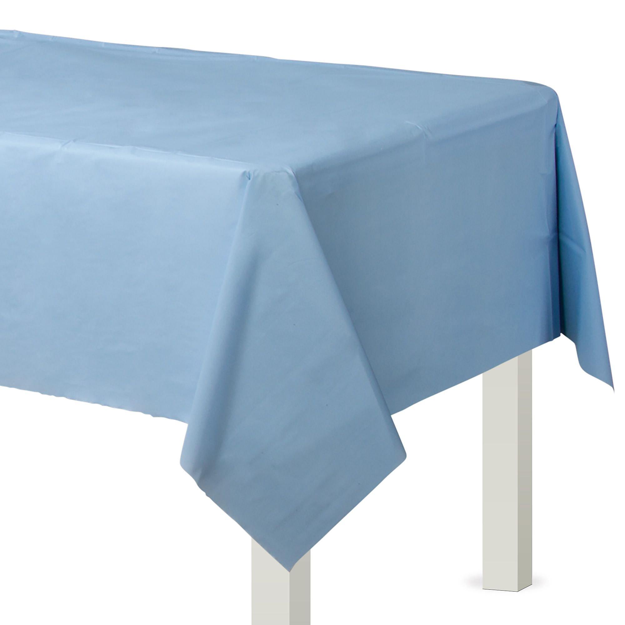 Plastic Table Cover. 54in x 108in. Assorted Colors - Image 25