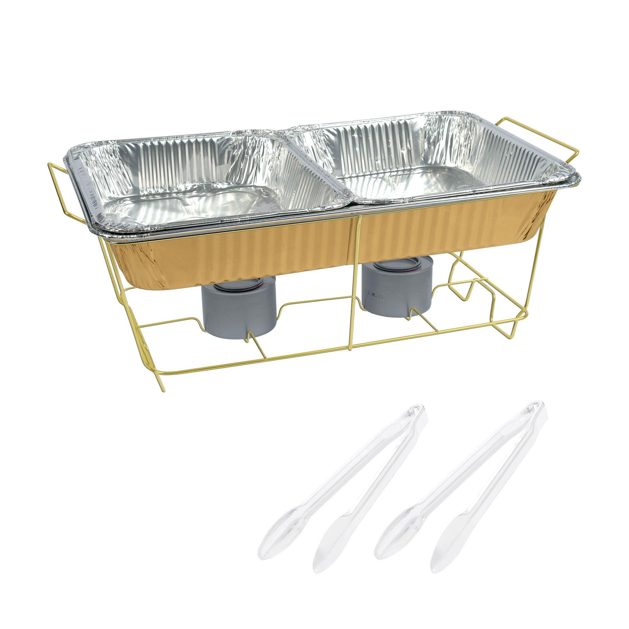 Chafing Dish Buffet Set. 8pc. Assorted Colors - Image 9
