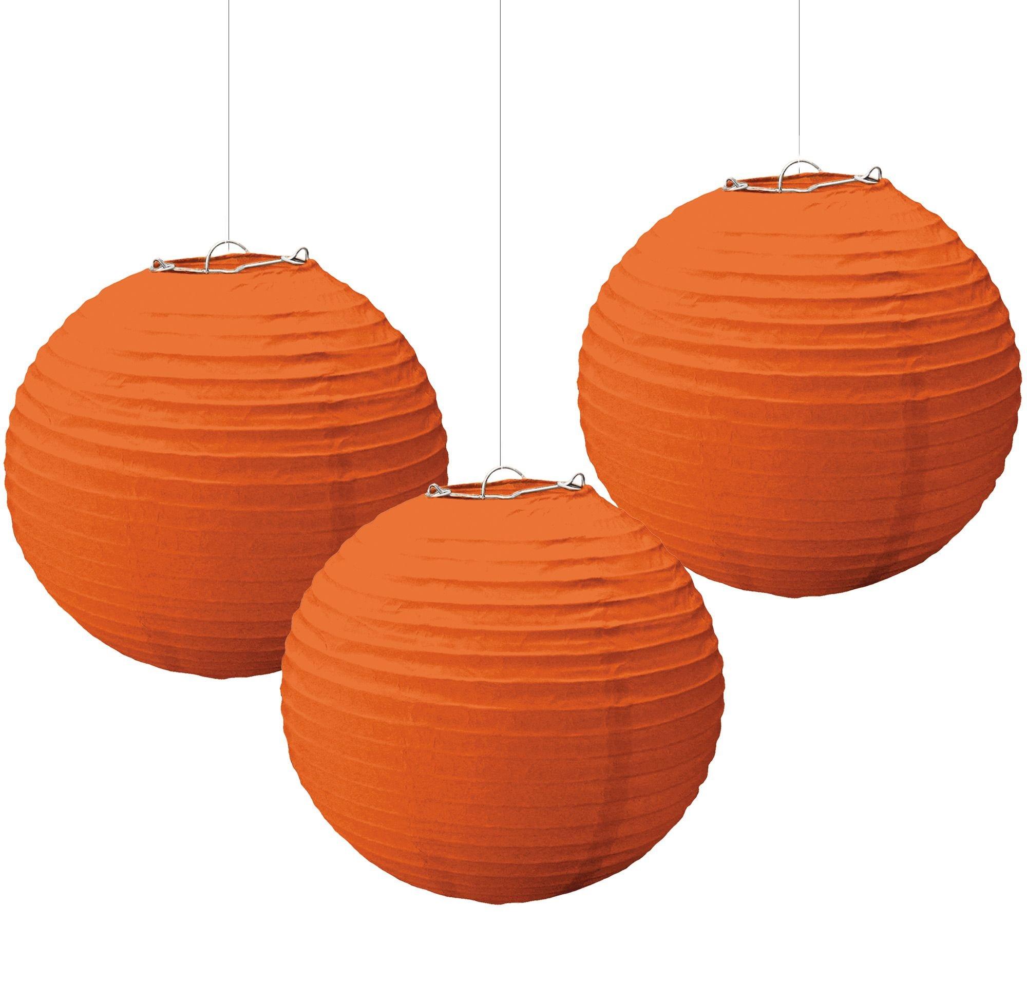 Paper Lanterns. 3ct. Assorted Colors - Image 11