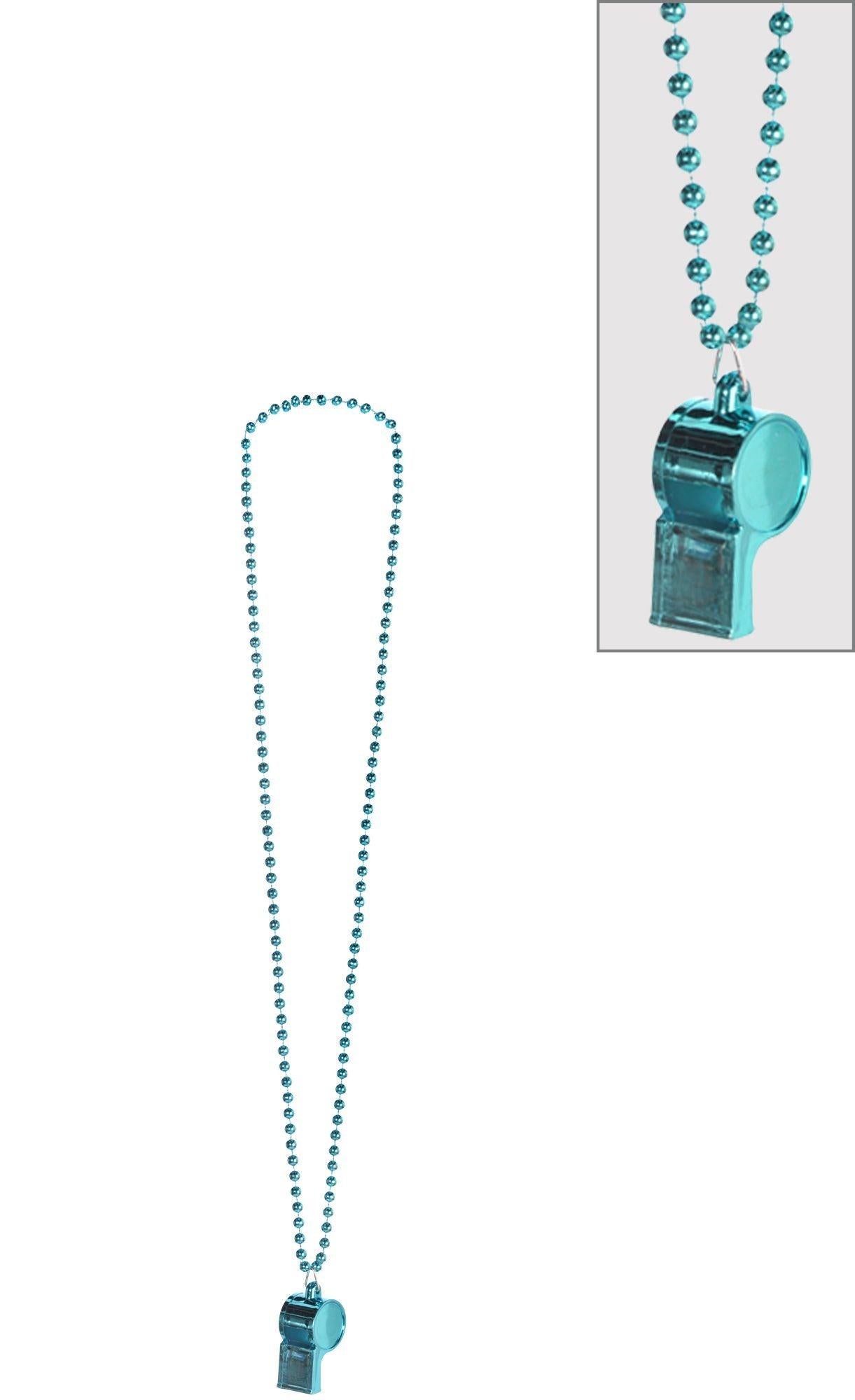 Party Beads with Whistle. Assorted Colors - Image 7