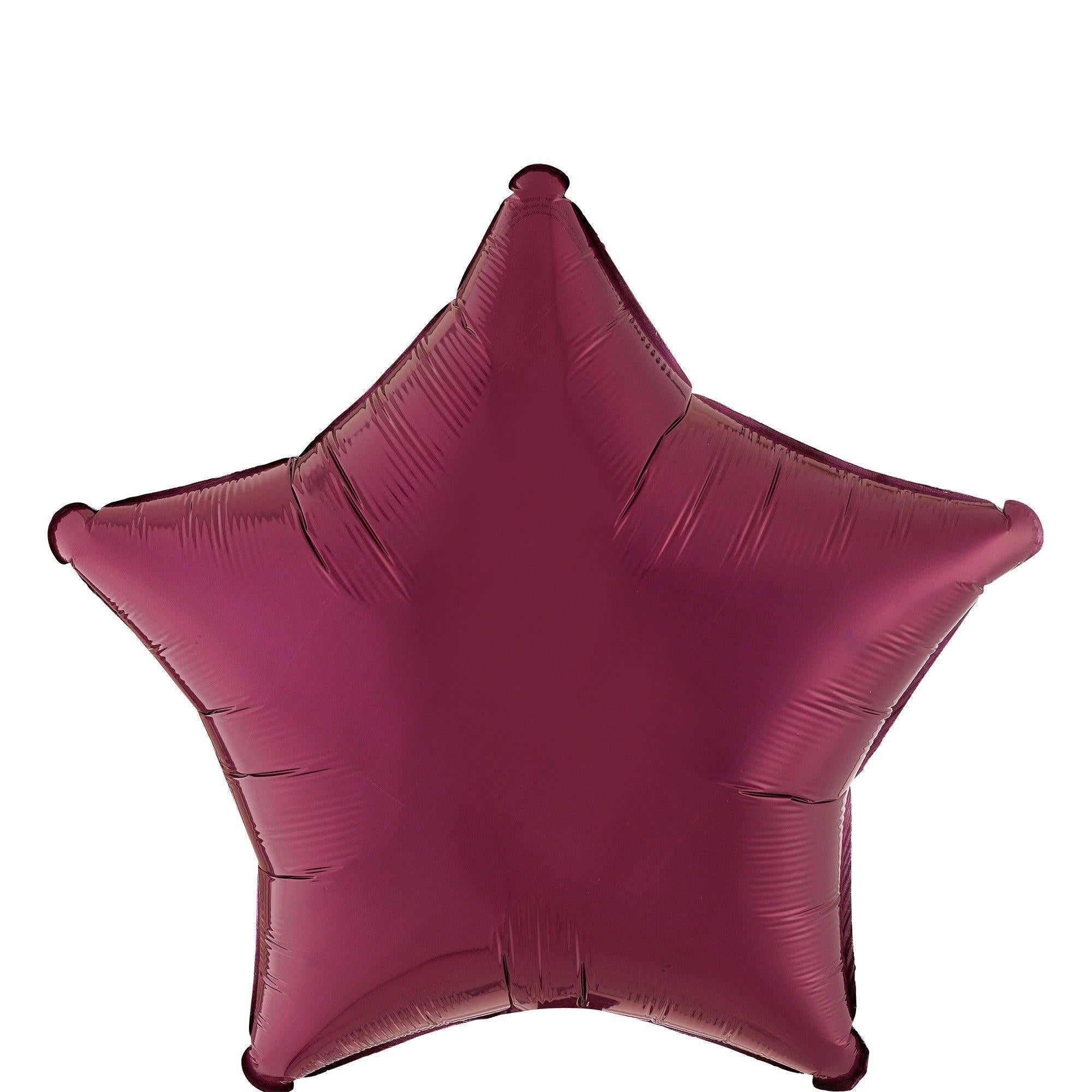 Star Foil Balloon. 19in. Assorted Colors - Image 2