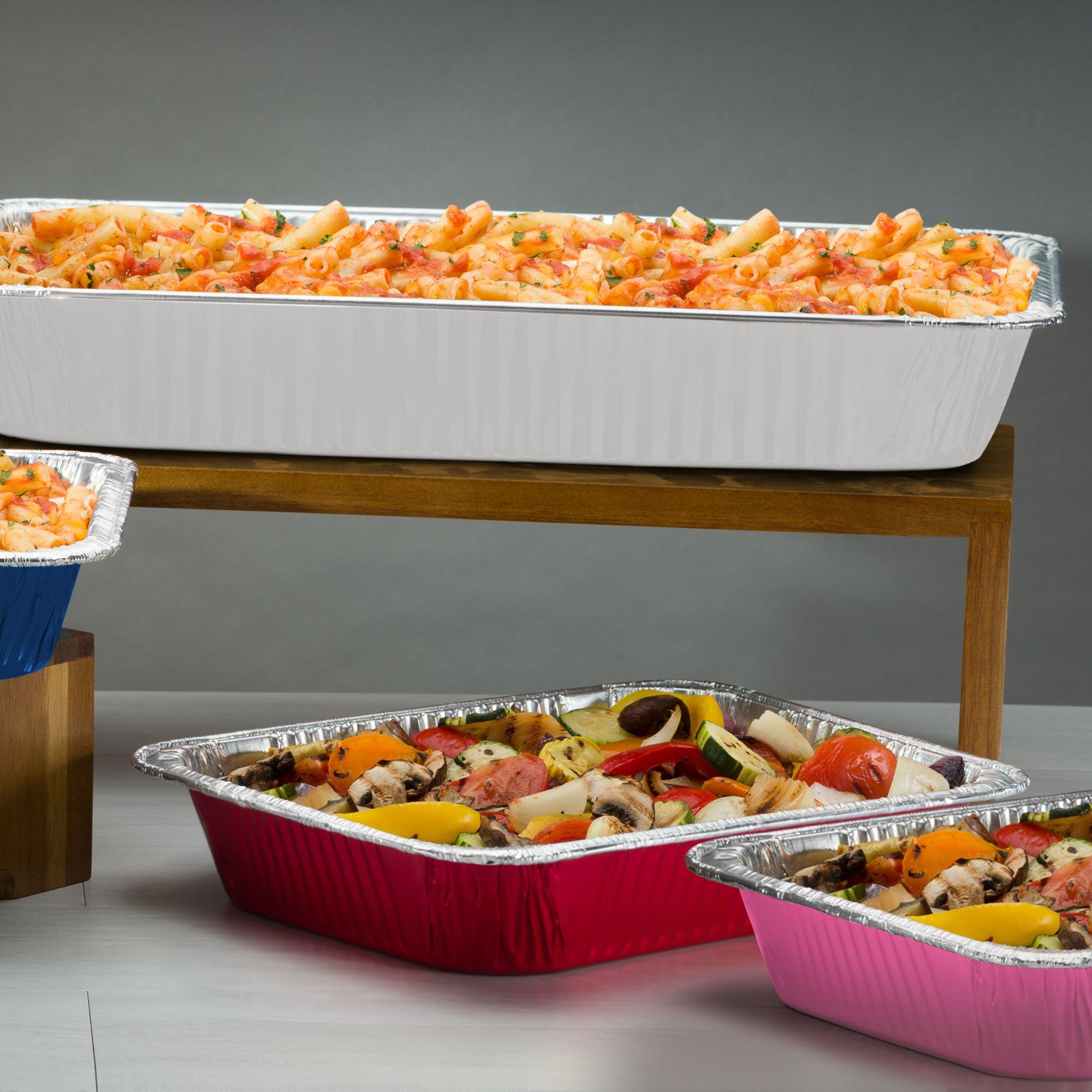 Aluminum Full Chafing Dish Steam Pan. Assorted Colors - Image 10