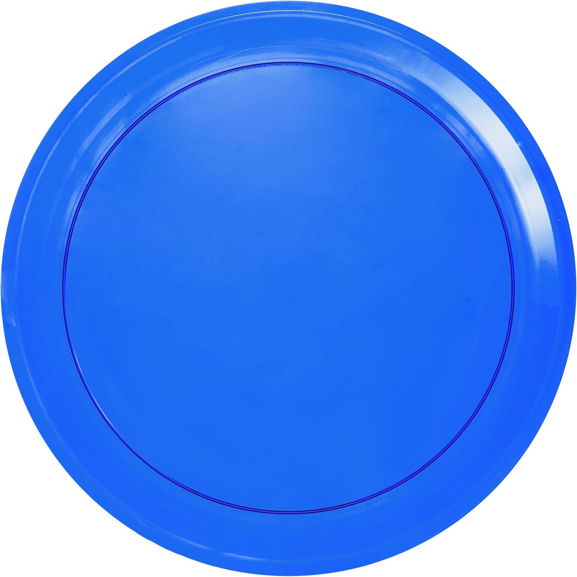 Plastic Round Platter. Assorted Colors - Image 11