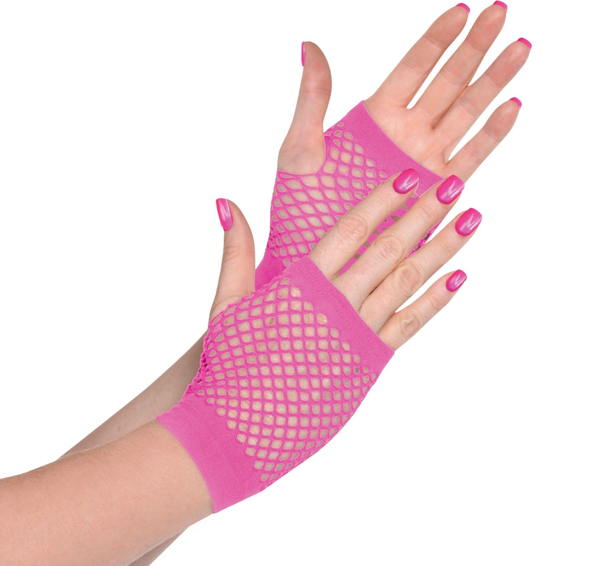 Fishnet Glovelettes. Assorted Colors - Image 2