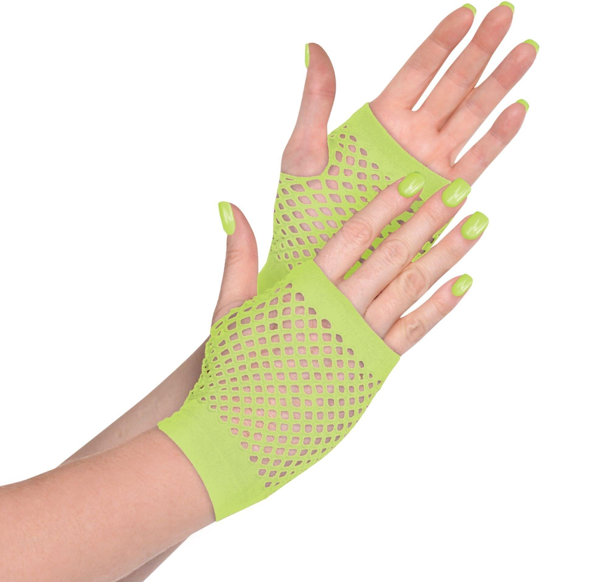 Fishnet Glovelettes. Assorted Colors - Image 6