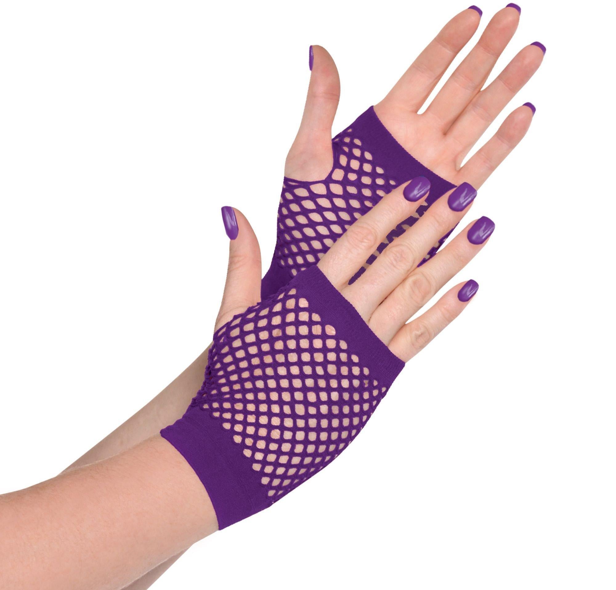 Fishnet Glovelettes. Assorted Colors - Image 8