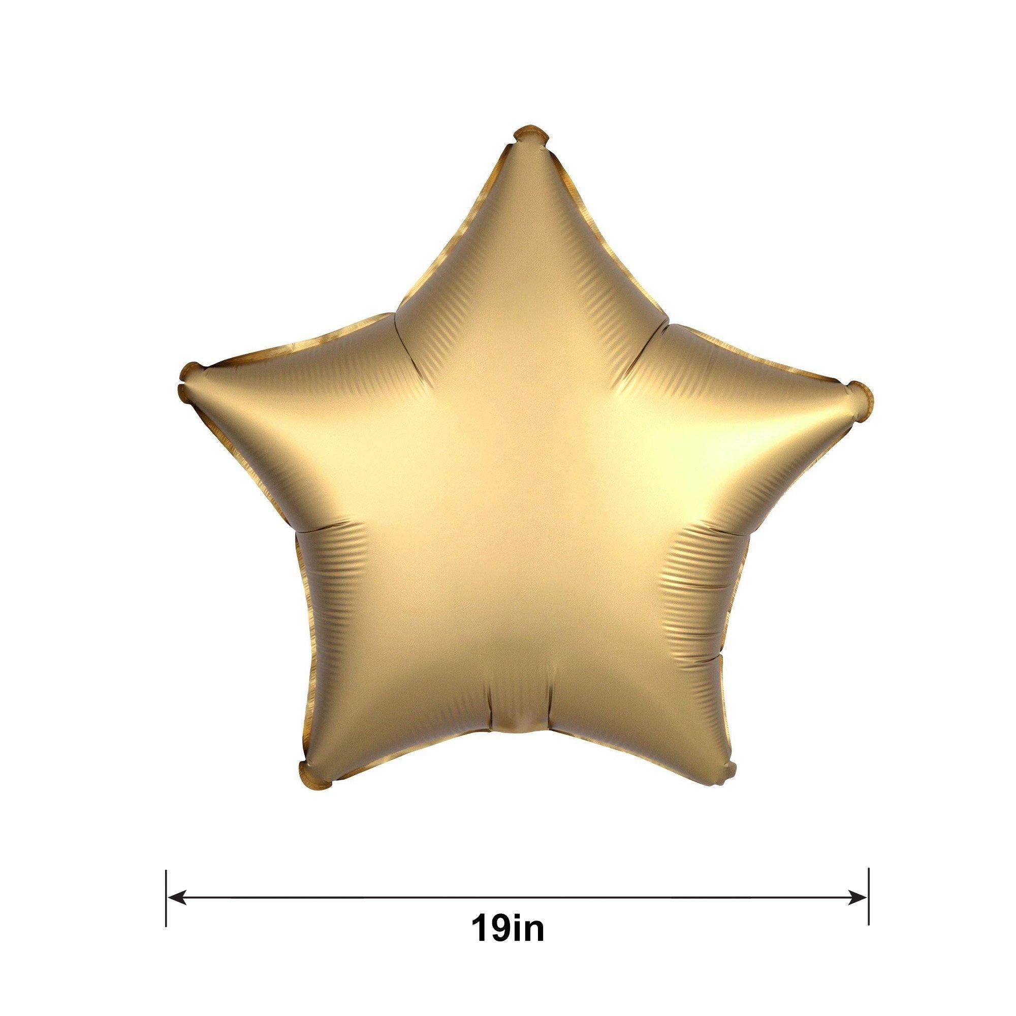 Satin Star Balloon. 19in. Assorted Colors - Image 6