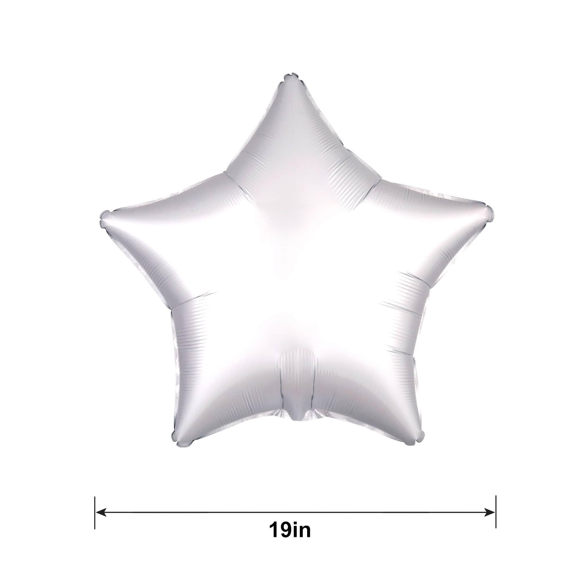 Satin Star Balloon. 19in. Assorted Colors - Image 17
