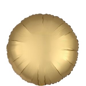 Satin Round Balloon. 17in. Assorted Colors