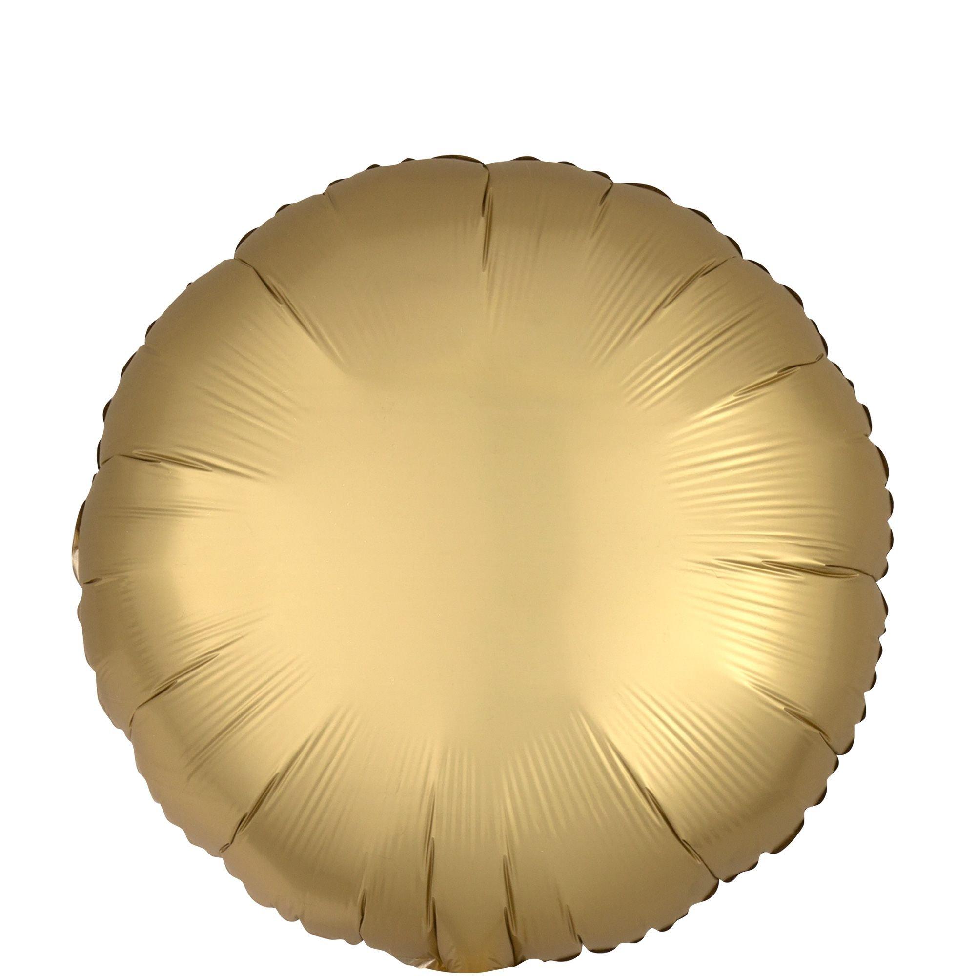 Satin Round Balloon. 17in. Assorted Colors - Image 3