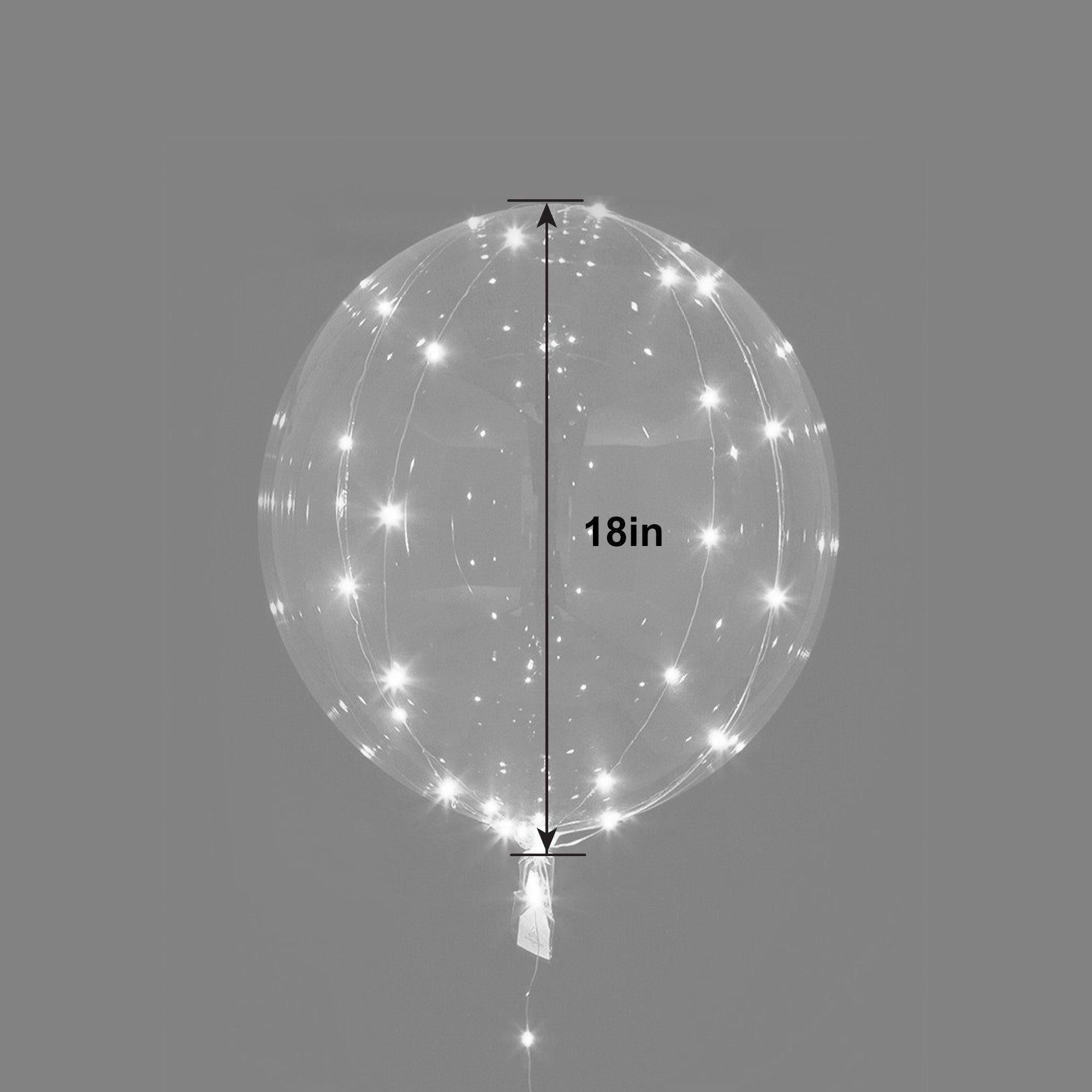 Light-Up Balloon - Crystal Clearz. Assorted Colors - Image 5