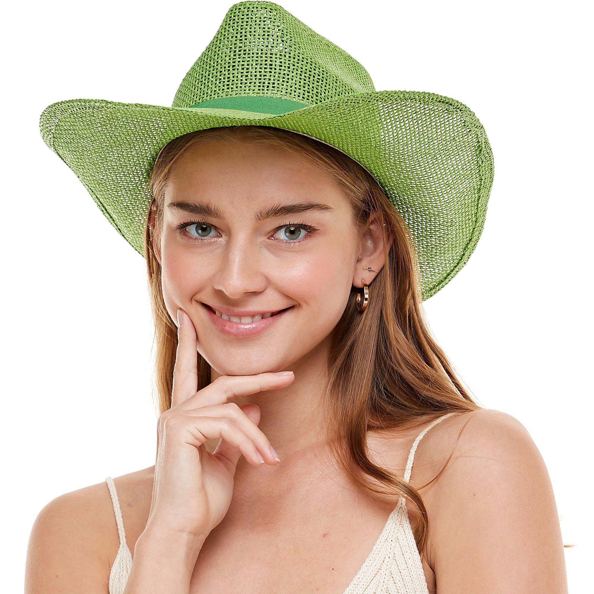 Burlap Cowboy Hat. Assorted Colors - Image 11
