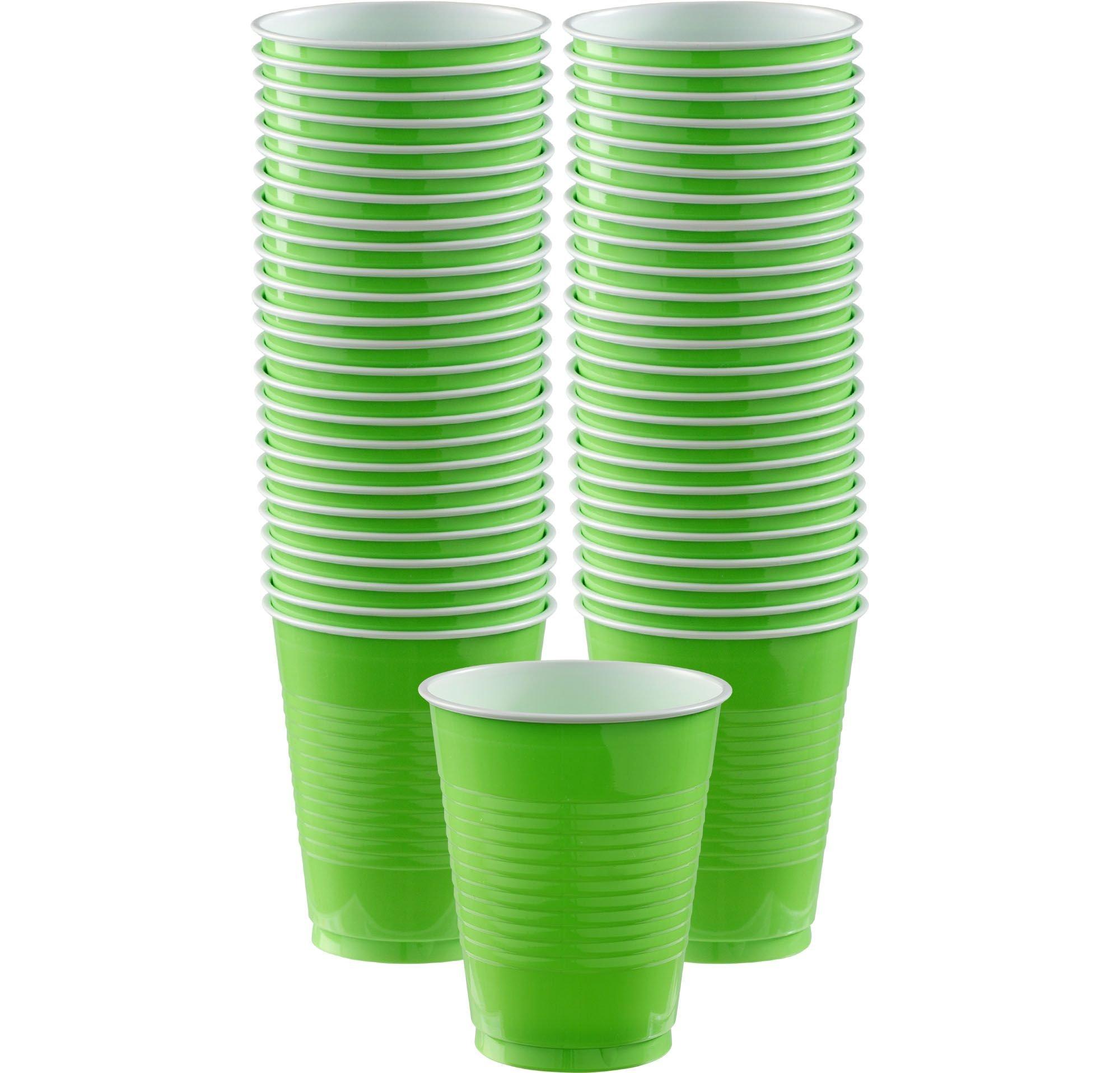 Plastic Cups. 18oz. 50ct. Assorted Colors - Image 20