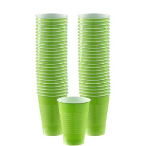 Plastic Cups. 12oz. 50ct. Assorted Colors