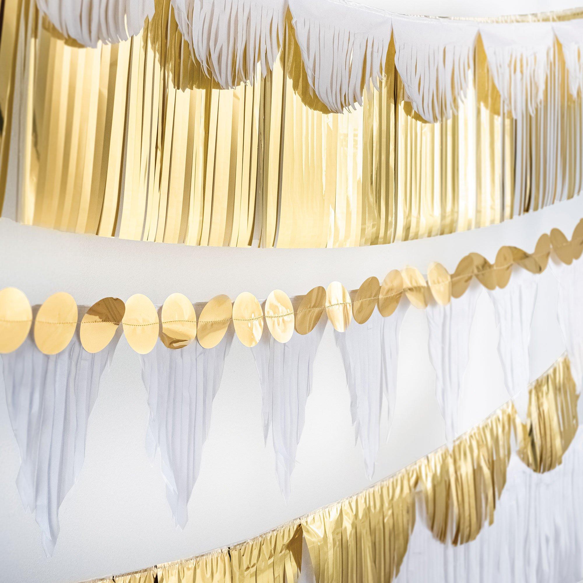 Multishape Fringe Paper Banners. 6ft. 6ct. Assorted Colors - Image 8