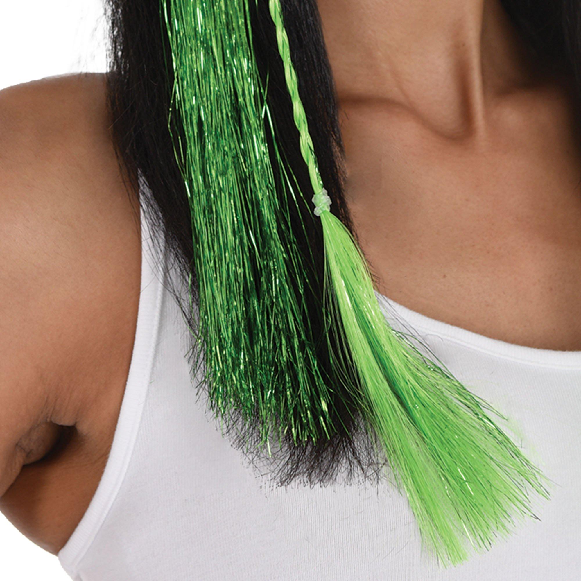 Tinsel Hair Extensions. 3pc. Assorted Colors - Image 7