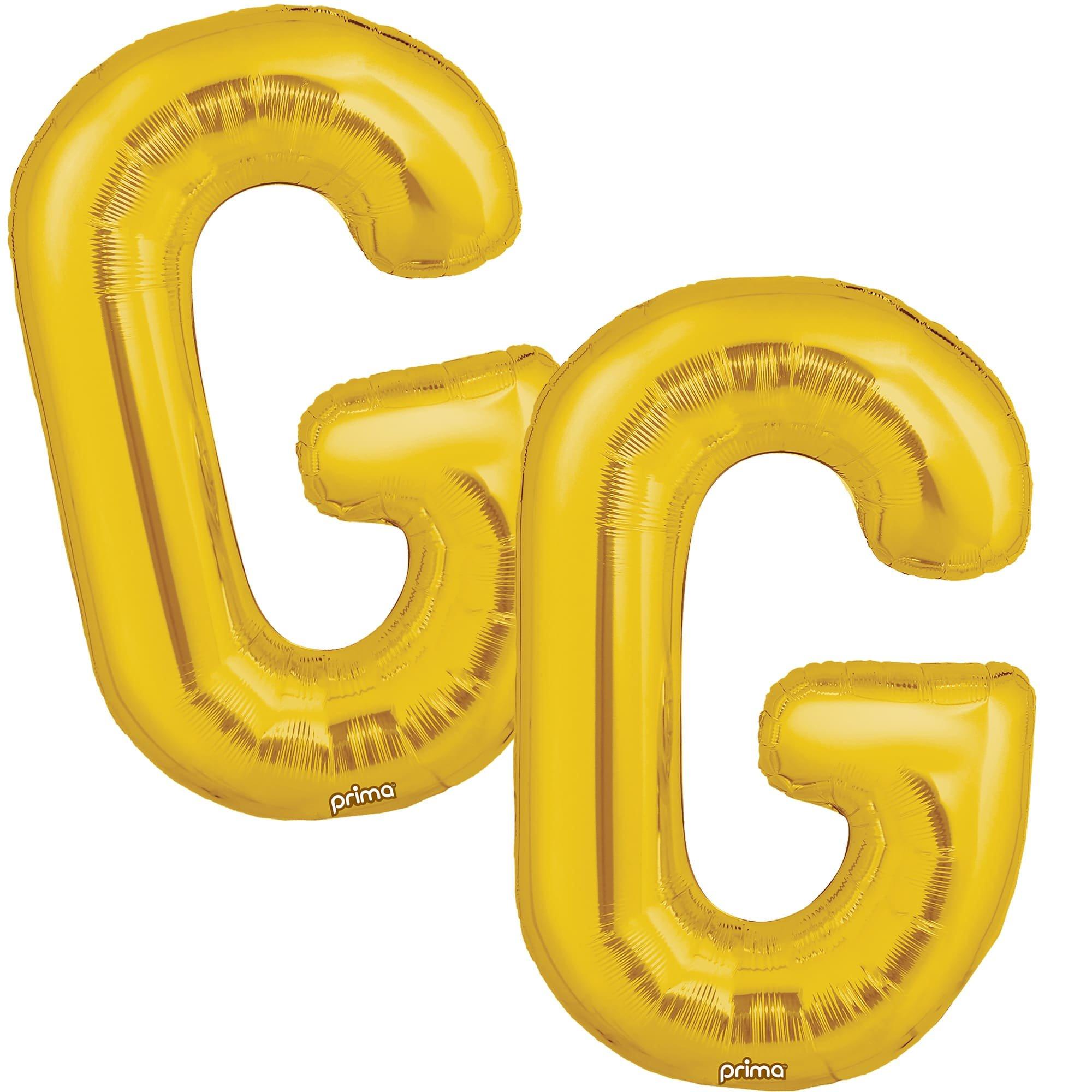 16in Air-Filled Letter (A-Z) Balloons. 2ct. Assorted Colors - Image 8