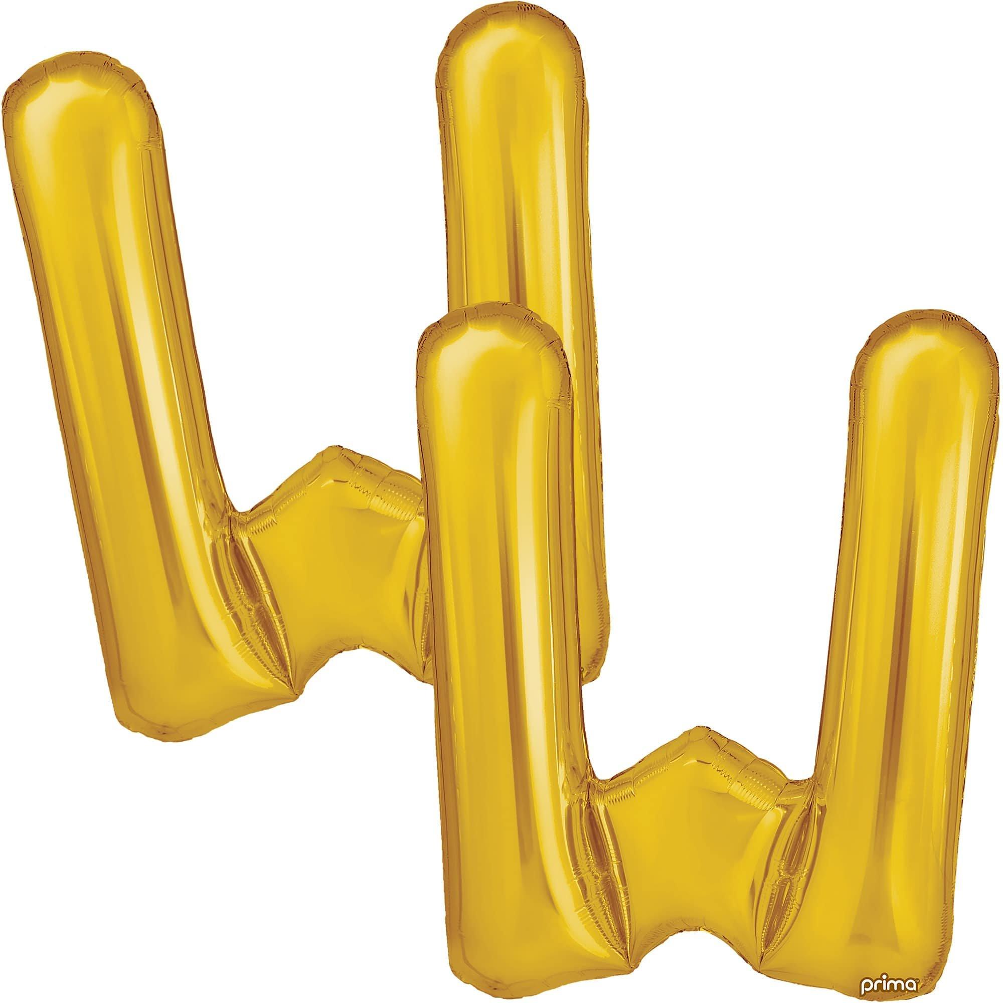 16in Air-Filled Letter (A-Z) Balloons. 2ct. Assorted Colors - Image 24