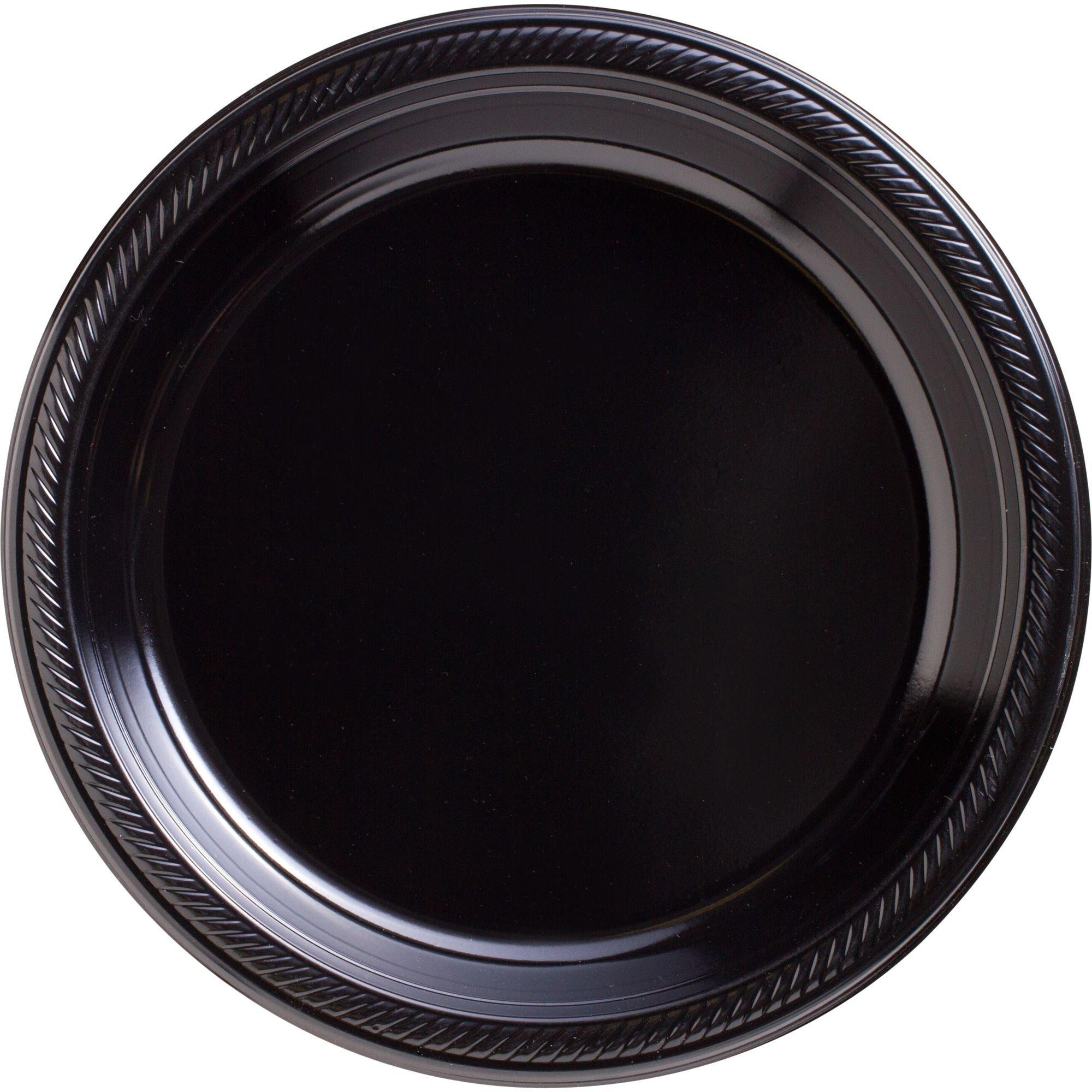 Plastic Dinner Plates. 10.25in. Assorted Colors. Multiple Counts - Image 7