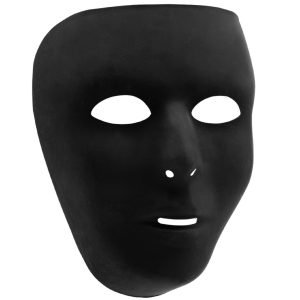 Full Face Costume Mask. Assorted Colors