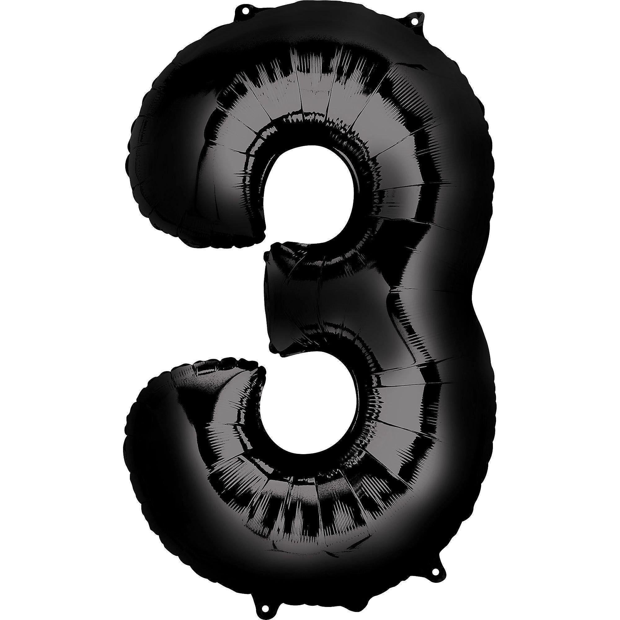 34in Number (0-9) Balloon. Assorted Colors - Image 10