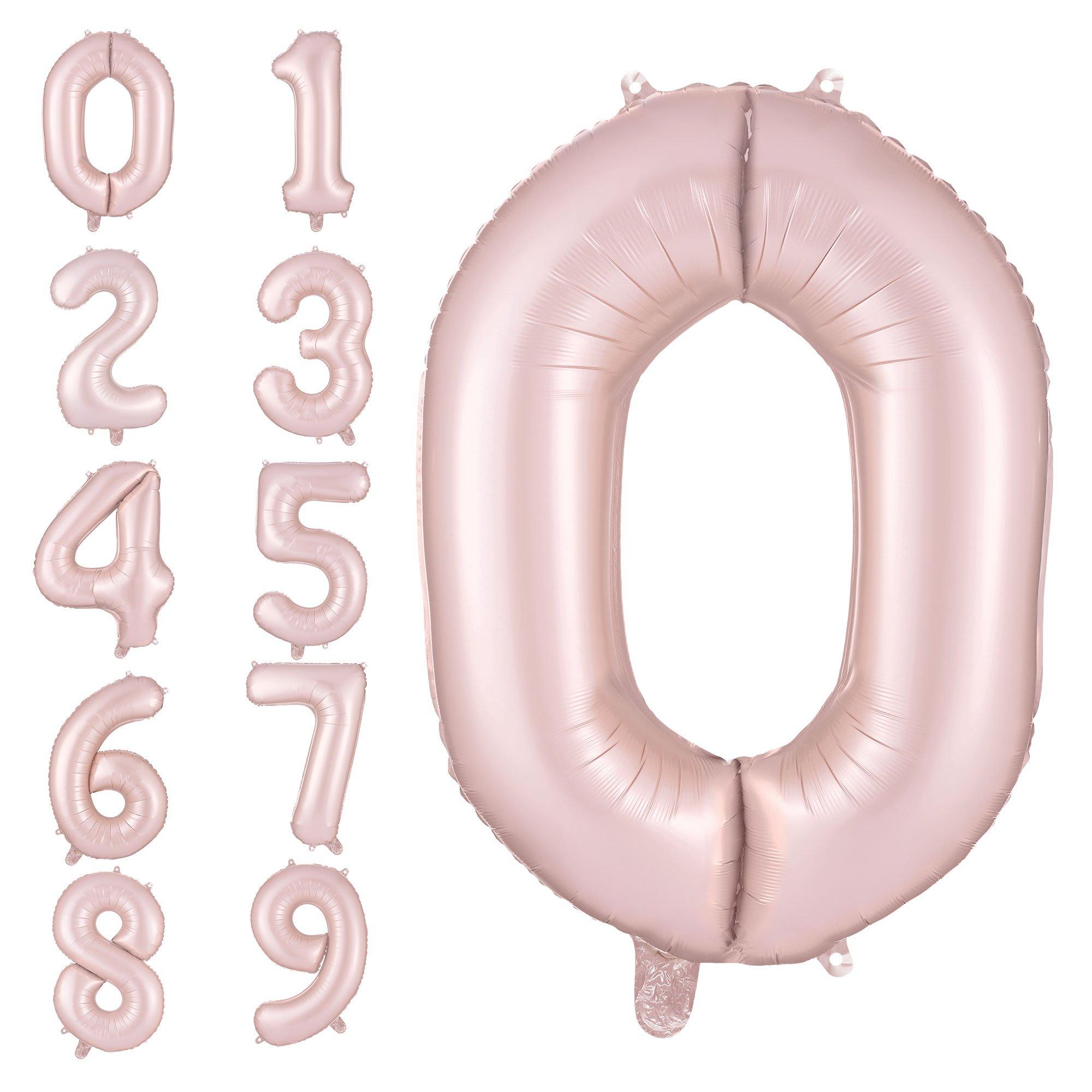34in Number (0-9) Balloon. Assorted Colors - Image 24