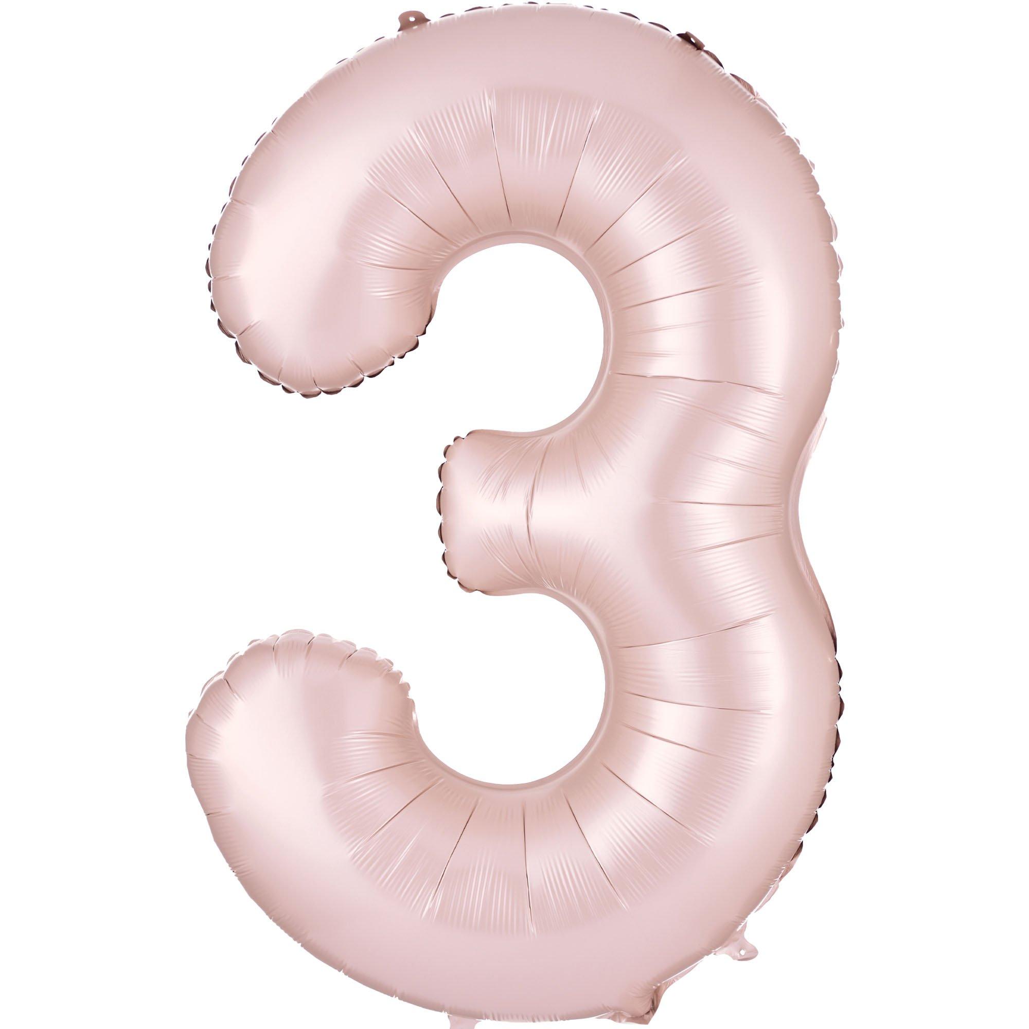 34in Number (0-9) Balloon. Assorted Colors - Image 30