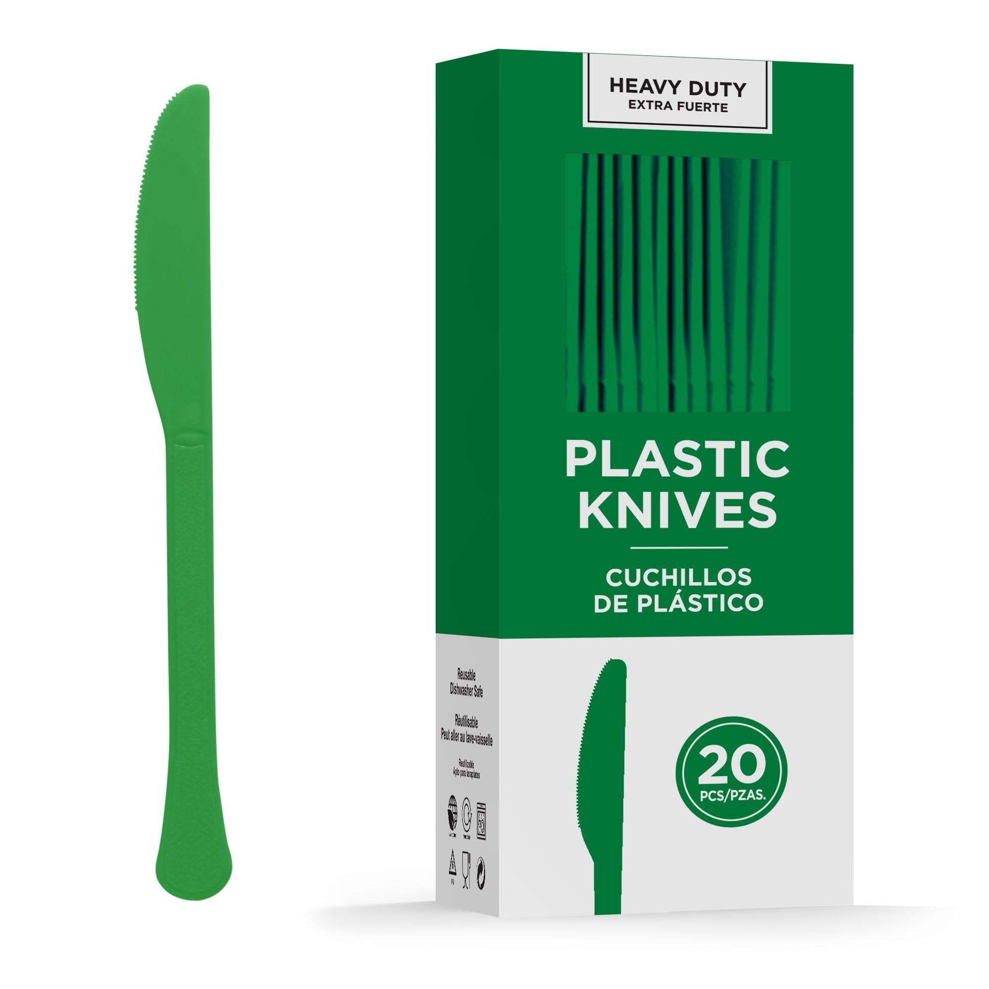 Premium Plastic Knives. Assorted Colors. Multiple Counts - Image 16